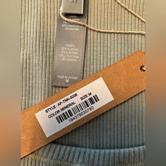 SKIMS Cotton Ribbed Tank - Mineral - Picture 4 of 4